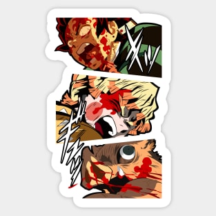 DEMON SLAYER - THE FIGHT Sticker